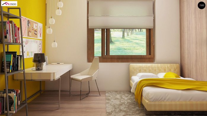 Проект дома U140 v1 - 13 Одноэтажные дома в Киеве