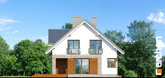 Проект дома Дом в серебрянках (Г2) - 4 С мансардным этажом дома в Киеве