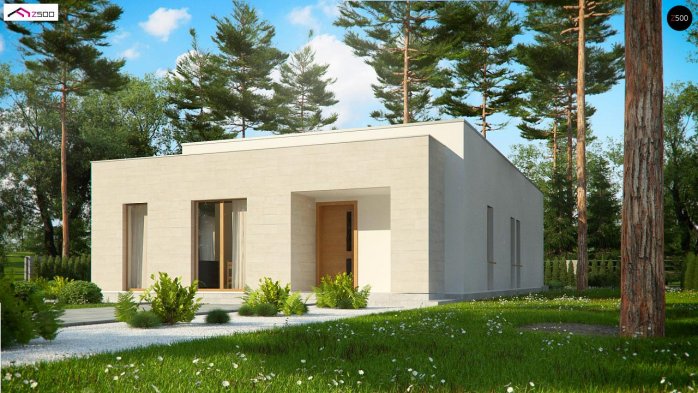 Проект дома Ux67 - 5 Одноэтажные дома в Киеве