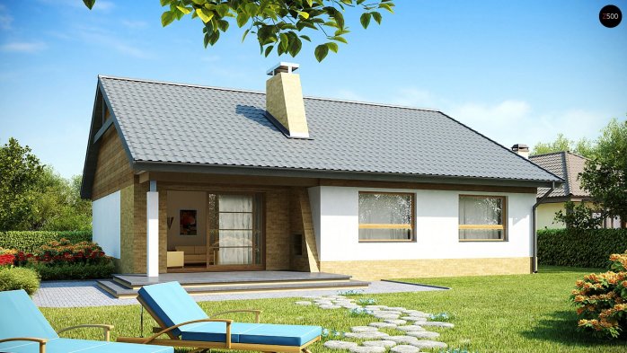 Проект дома U41 - 1 Одноэтажные дома в Киеве