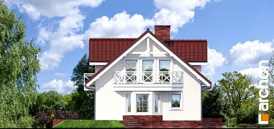 Проект дома Дом в рододендронах 6 (Г2П) вер.2 - 5 С мансардным этажом дома в Киеве