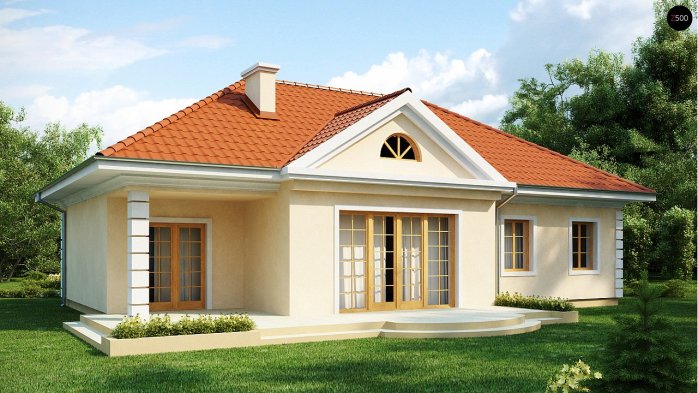 Проект дома U2 - 2 Одноэтажные дома в Киеве