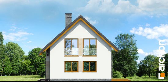 Проект дома Дом в хлорофитуме (ГТ) вер.2 - 4 С мансардным этажом дома в Киеве