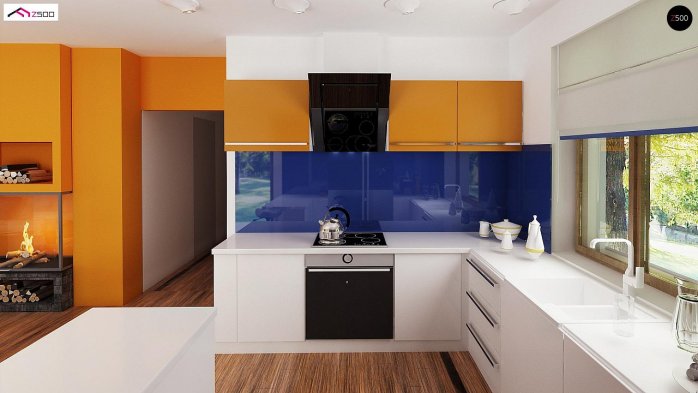 Проект дома U308 - 12 Одноэтажные дома в Киеве