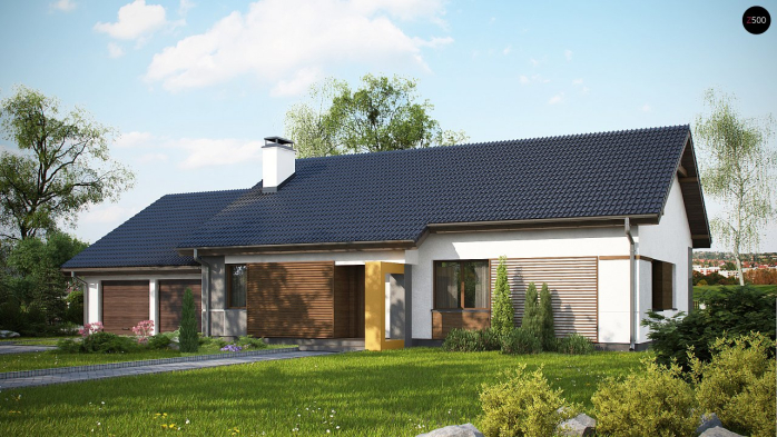Проект дома U287 GL2 - 1 Одноэтажные дома в Киеве