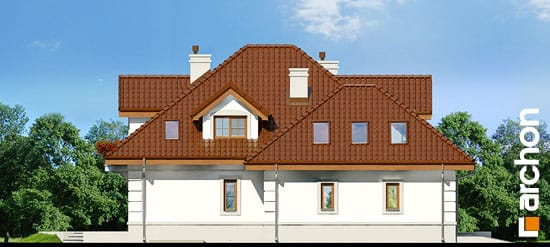 Проект дома Дом в бергамотах (Г2П) вер.2 - 5 С мансардным этажом дома в Киеве