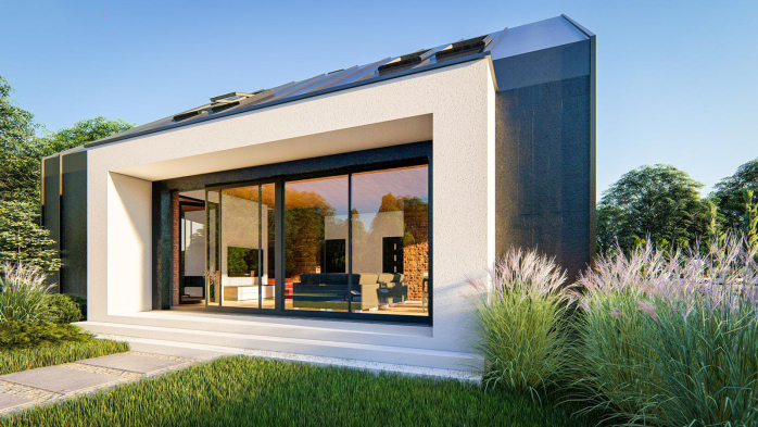 Проект дома U416 - 5 С мансардным этажом дома в Киеве