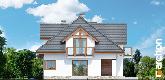 Проект дома Дом в каннах  - 4 С мансардным этажом дома в Киеве