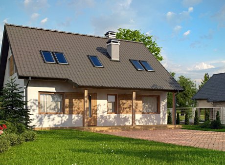 Проект дома U66 D zp