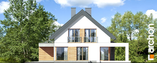 Проект дома Дом в арабисах - 5 С мансардным этажом дома в Киеве