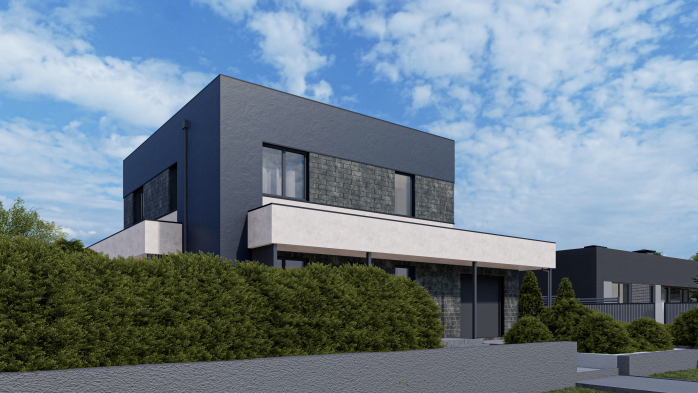 Проект дома Db 18 - 2 Двухэтажные дома в Киеве