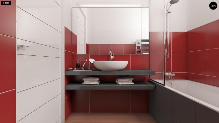 Проект дома U32 - 15 С мансардным этажом дома в Киеве