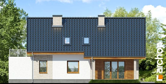 Проект дома Дом в гейджее (Г2А) - 6 С мансардным этажом дома в Киеве