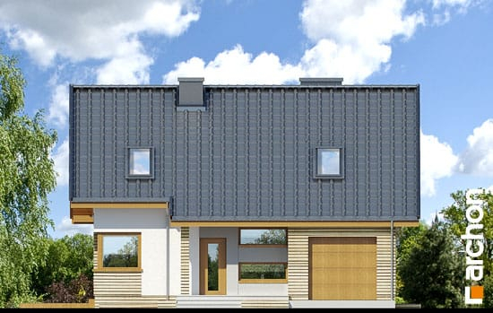 Проект дома Дом в журавках (П) - 3 С мансардным этажом дома в Киеве