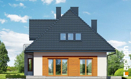 Проект дома Дом в багрянике - 6 С мансардным этажом дома в Киеве