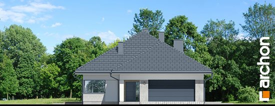 Проект дома Дом в ренклодах 15 (Г2) - 3 Одноэтажные дома в Киеве