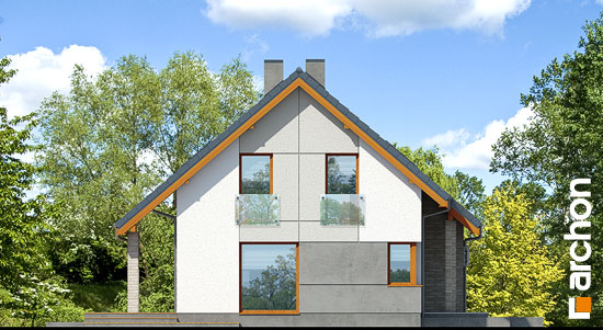 Проект дома Дом в журавках 4 - 5 С мансардным этажом дома в Киеве