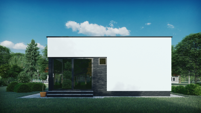 Проект дома DBT 314 - 8 Одноэтажные дома в Киеве