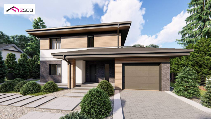 Проект дома U421 - 5 Двухэтажные дома в Киеве