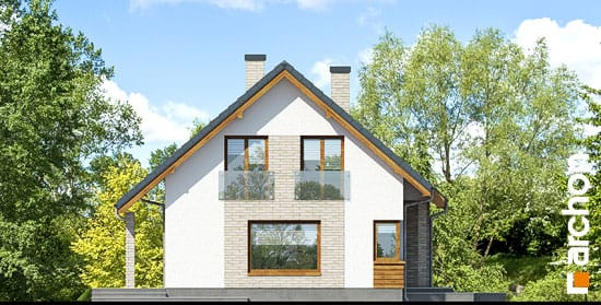 Проект дома Дом в гейджее (Г2А) - 5 С мансардным этажом дома в Киеве