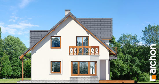 Проект дома Дом под буками 4 вер.2 - 5 С мансардным этажом дома в Киеве