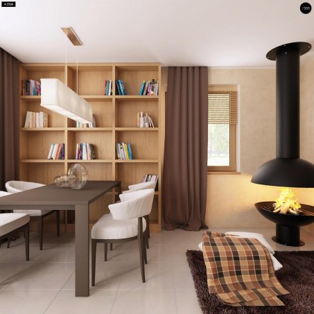 Проект дома U1 - 6 С мансардным этажом дома в Киеве