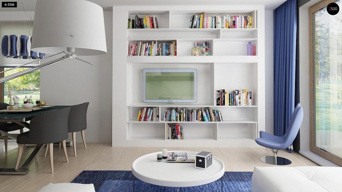 Проект дома U184 - 6 С мансардным этажом дома в Киеве