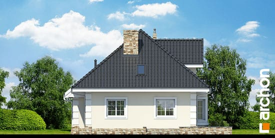 Проект дома Дом в рукколе (П) вер.2 - 6 С мансардным этажом дома в Киеве