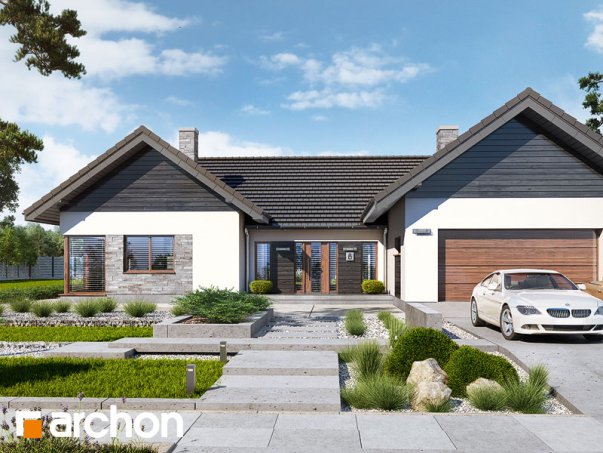 Проект дома Дом в кливиях 4 (Г2) - 2 С мансардным этажом дома в Киеве