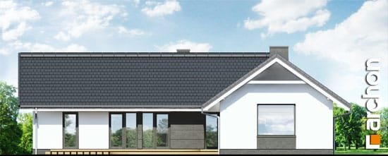 Проект дома Дом в бонсай - 6 Одноэтажные дома в Киеве