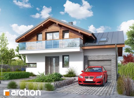 Проект дома Дом в буддлеях вер.3