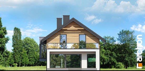 Проект дома Дом в морингах вер.2 - 6 С мансардным этажом дома в Киеве