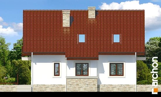 Проект дома Дом в ракитнике вер.2 - 4 С мансардным этажом дома в Киеве