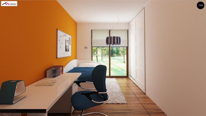 Проект дома U308 - 17 Одноэтажные дома в Киеве