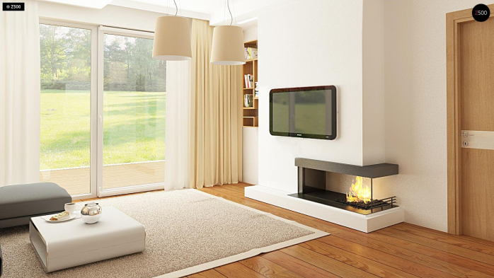 Проект дома U87 - 5 Одноэтажные дома в Киеве