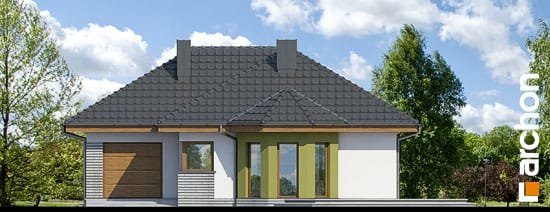 Проект дома Дом в дикоросах 2 вер.2 - 3 С мансардным этажом дома в Киеве