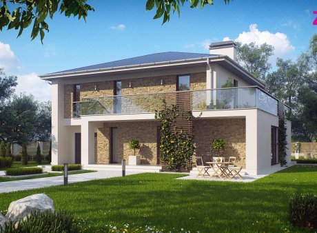 Проект дома Ux55