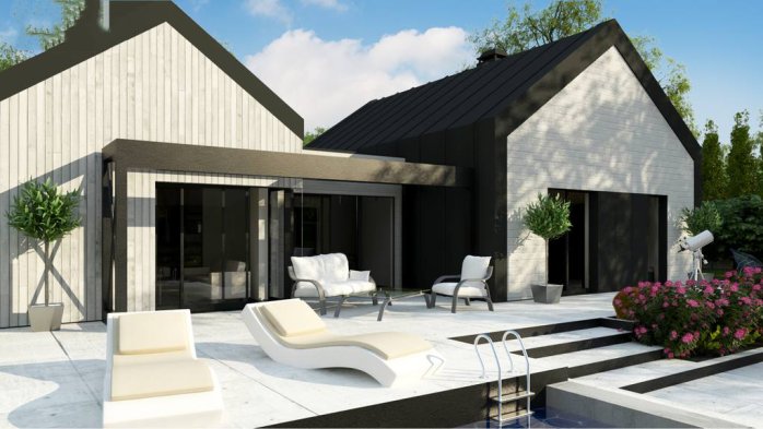 Проект дома U461 - 6 Одноэтажные дома в Киеве