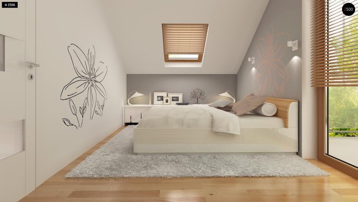 Проект дома U264 - 11 С мансардным этажом дома в Киеве