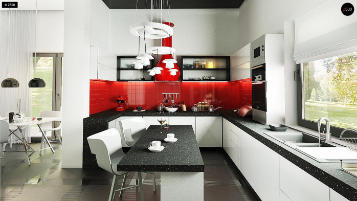 Проект дома Ux108 - 22 Двухэтажные дома в Киеве