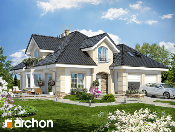 Проект дома Дом в дуброве (Г2П) вер.2 - 1 С мансардным этажом дома в Киеве