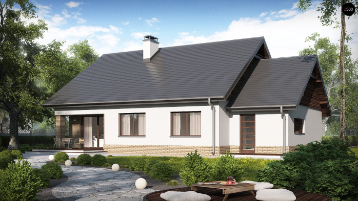 Проект дома U131 - 2 Одноэтажные дома в Киеве