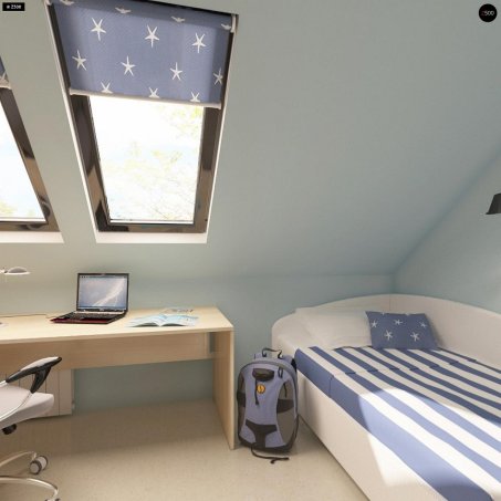 Проект дома U124 - 12 С мансардным этажом дома в Киеве