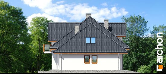 Проект дома Дом в каннах 3 - 5 С мансардным этажом дома в Киеве