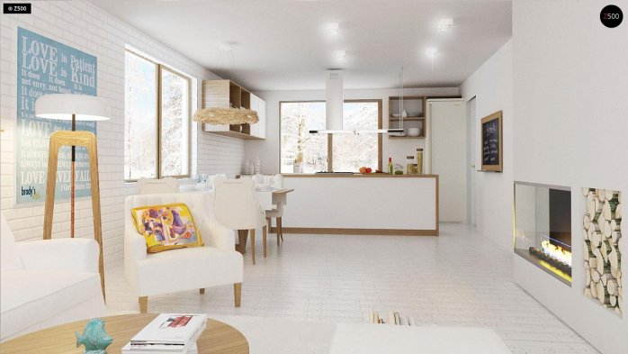 Проект дома U131 - 7 Одноэтажные дома в Киеве