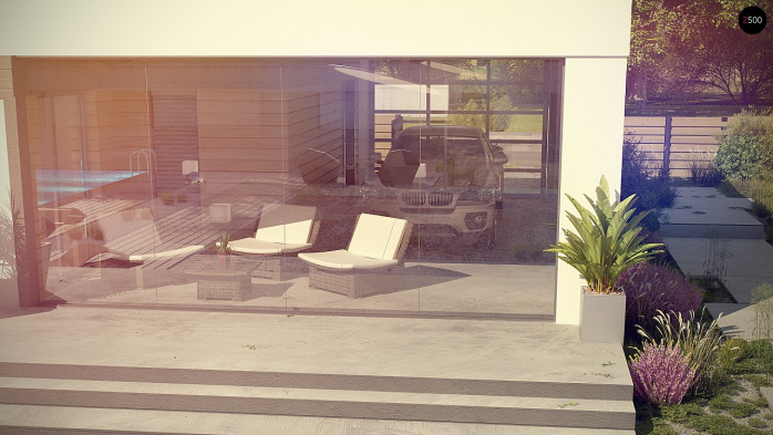 Проект дома Ux117 - 9 Одноэтажные дома в Киеве