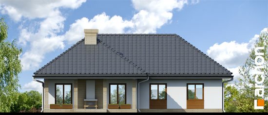 Проект дома Дом в гардениях вер.2 - 6 С мансардным этажом дома в Киеве