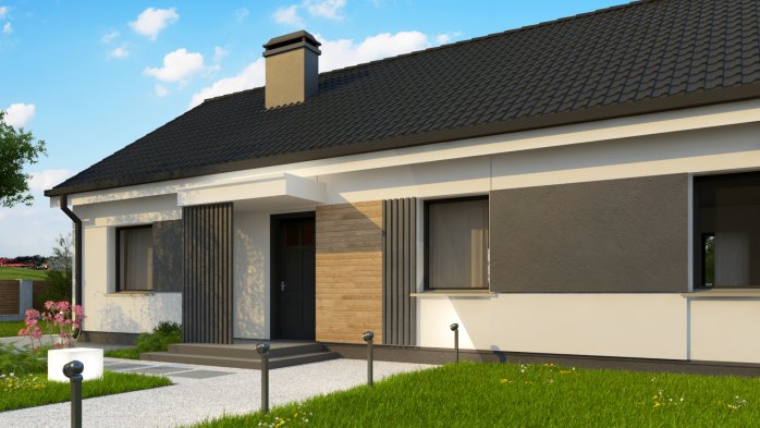 Проєкт будинку U376 35 v1 - Одноповерхові дома у Києві