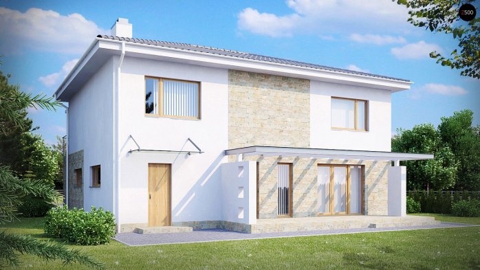 Проект дома Ux4 - 2 Двухэтажные дома в Киеве