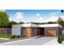 Проект дома Ux185 - 4 Одноэтажные дома в Киеве